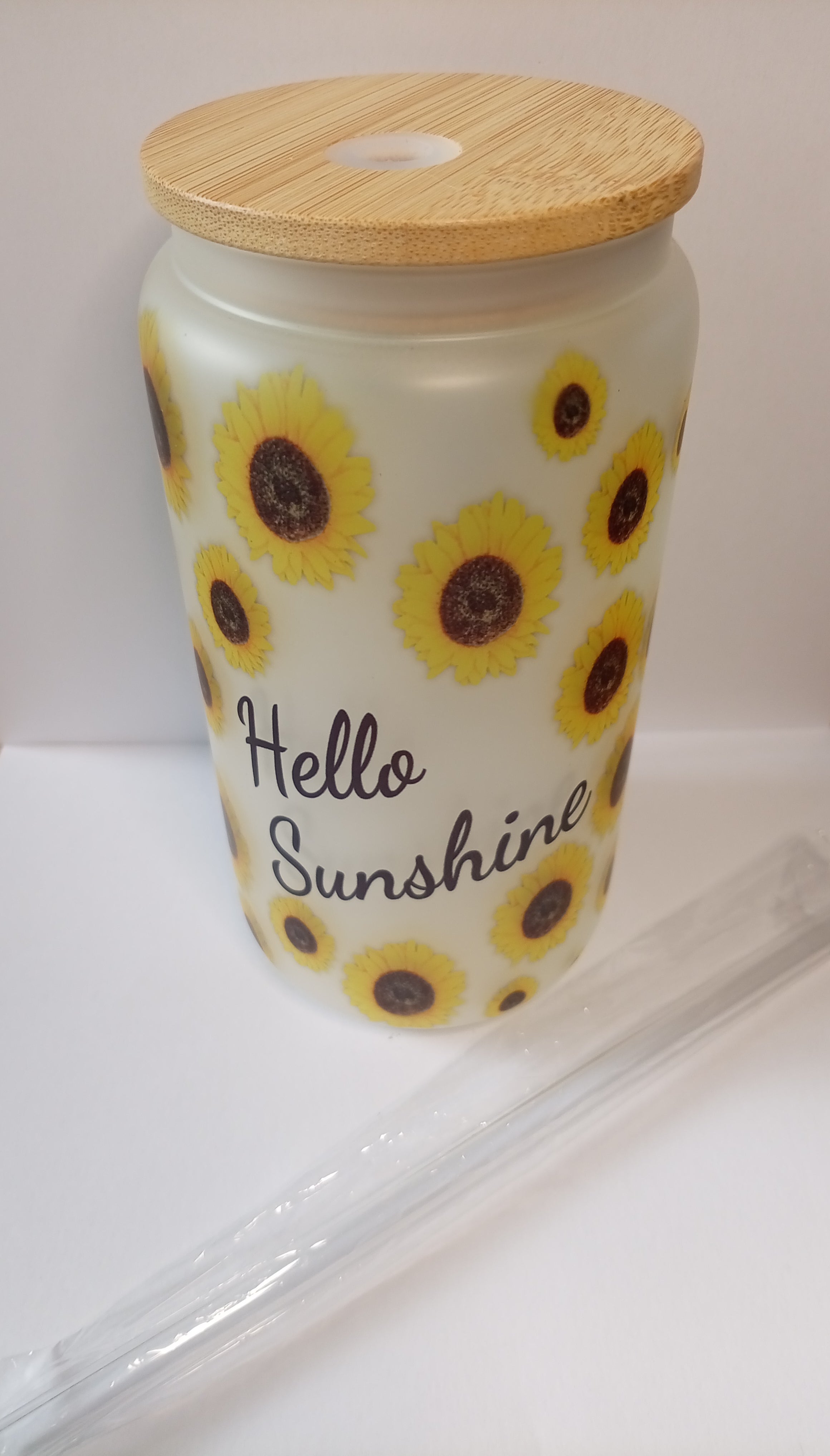 Printed Glass Tumbler